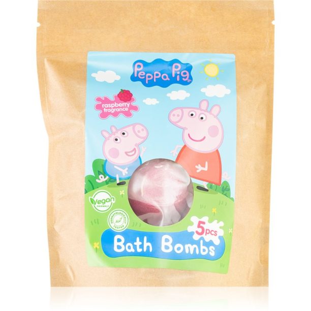 Peppa Pig Bath Bombs пенлива топка за вана 5x50 гр.