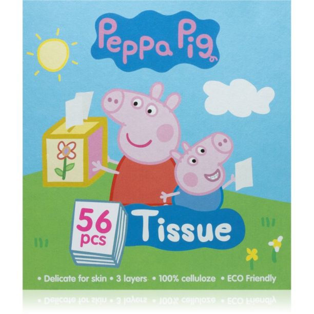 Peppa Pig Tissue хартиени кърпички 56 бр.