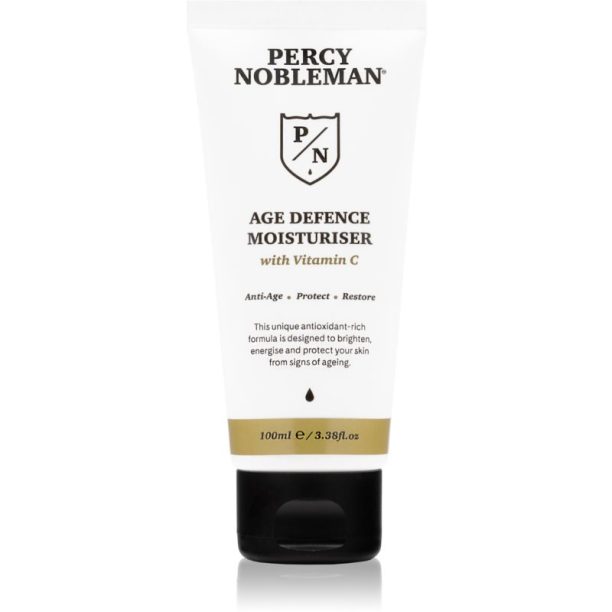 Percy Nobleman Age Defence Moisturiser хидратиращ крем против стареене с витамин С 100 мл.