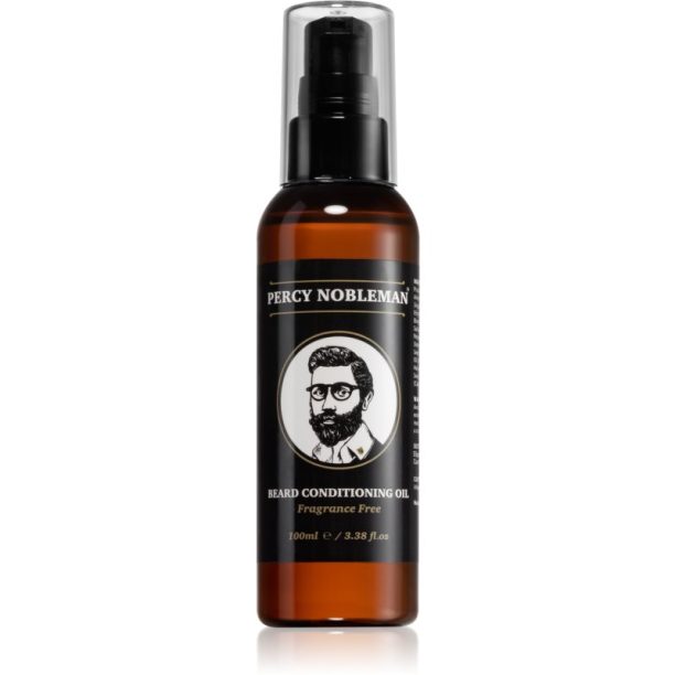 Percy Nobleman Beard Conditioning Oil Fragrance Free олио за брада без парфюм 100 мл.