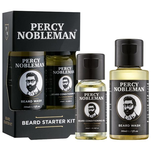 Percy Nobleman Beard Starter Kit комплект за мъже