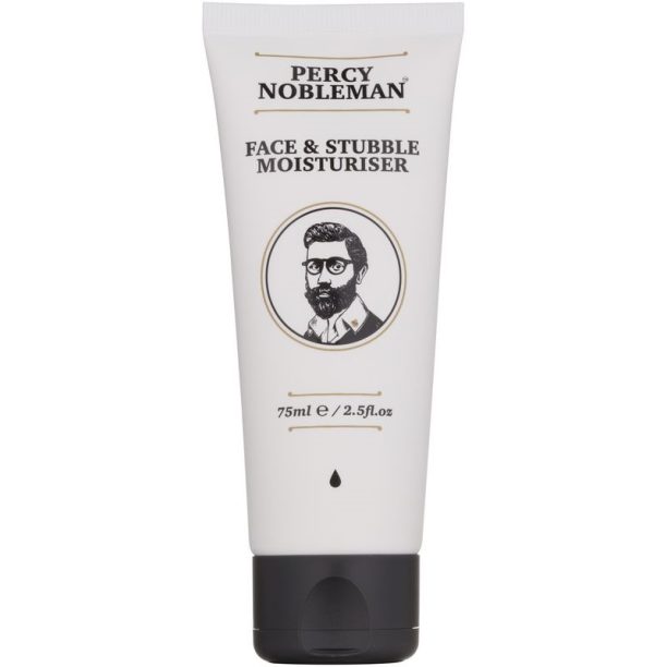 Percy Nobleman Face & Stubble Moisturizer хидратиращ крем за зоната на лицето и брадата 75 мл.