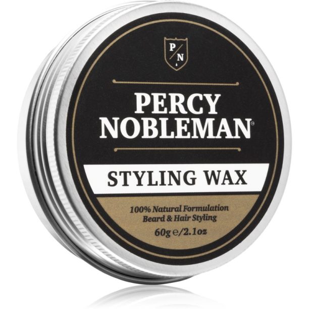 Percy Nobleman Styling Wax стилизиращ восък за коса и брада 50 мл.