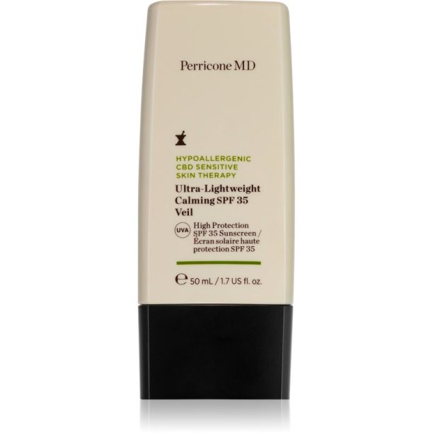 Perricone MD Hypoallergenic CBD Sensitive Skin Therapy лек успокояващ крем SPF 35 50 мл. на ниска цена