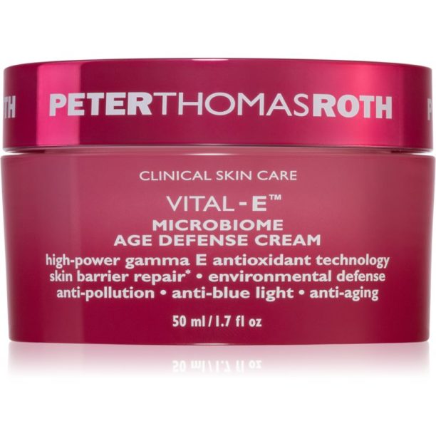 Peter Thomas Roth Vital-E Microbiome възстановяващ крем против стареене на кожата с антиоксидантен ефект 50 мл.