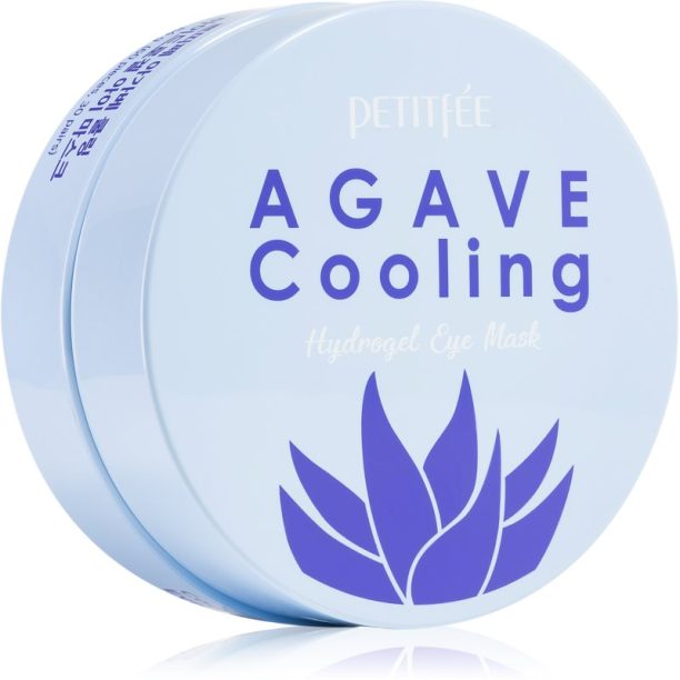 Petitfée Agave Cooling освежаваща и успокояваща маска за околоочната област 60 бр.