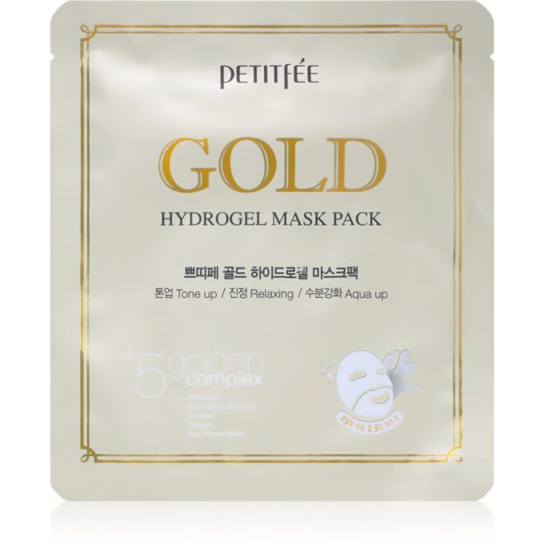 Petitfée Gold интензивна хидрогелна маска с 24 каратово злато 32 гр.