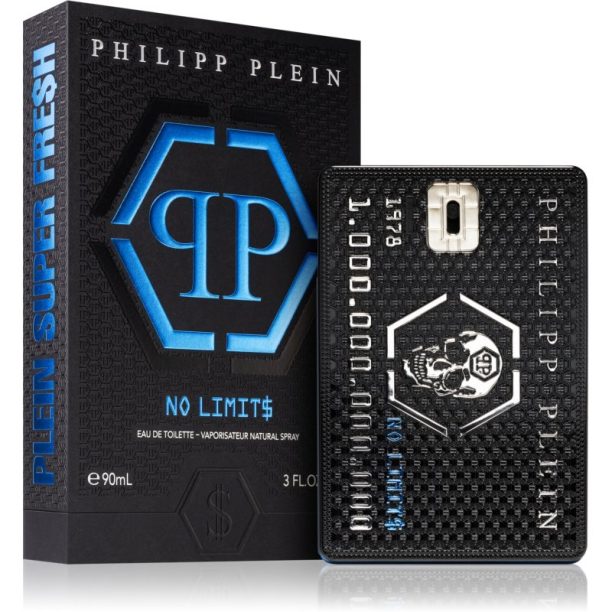 Philipp Plein No Limits Super Fresh тоалетна вода за мъже 90 мл. на ниска цена