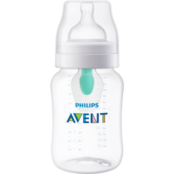 Philips Avent Anti-colic Airfree бебешко шише против колики 1m+ 260 мл.