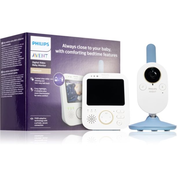 Philips Avent Baby Monitor SCD845 Цифров видео бебефон 1 бр.