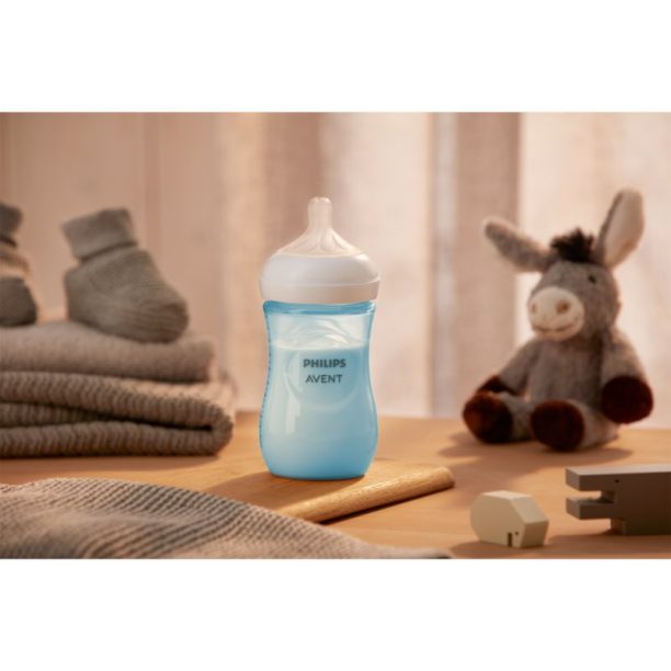 Philips Avent Natural Response 1 m+ бебешко шише Blue 260 мл. купи на топ цена