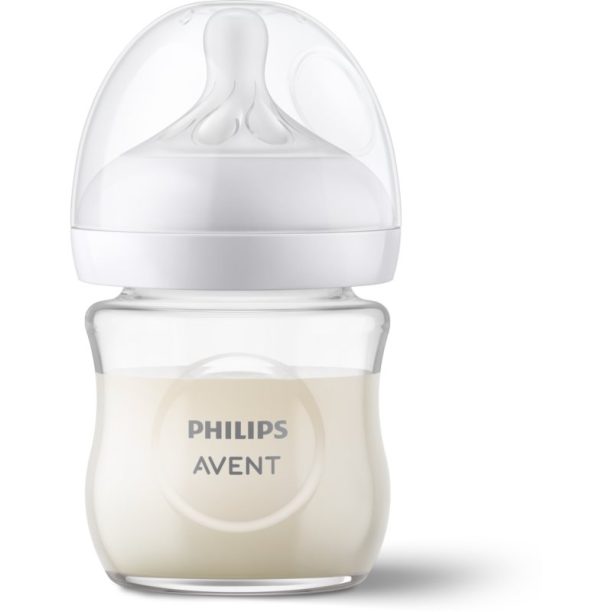 Philips Avent Natural Response Glass бебешко шише 0 m+ 120 мл. на ниска цена