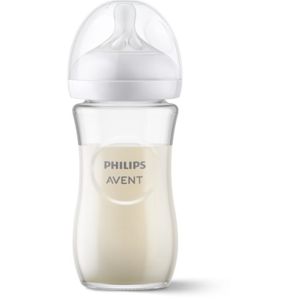 Philips Avent Natural Response Glass бебешко шише 1 m+ 240 мл. на ниска цена