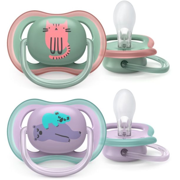 Philips Avent Ultra Air 6-18 m биберон Girl Koala 2 бр. на ниска цена