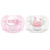 Philips Avent Ultrasoft 0-6 m биберон Girl 2 бр. на ниска цена