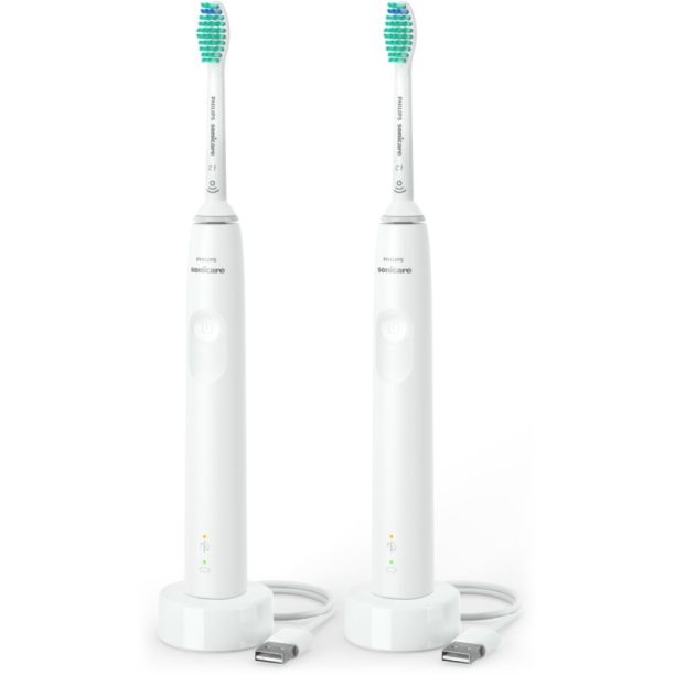 Philips Sonicare 3100 1+1 HX3675/13 звукова електрическа четка за зъби 2 бр. на ниска цена