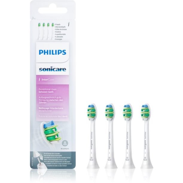 Philips Sonicare InterCare Standard HX9004/10 резервни глави за четка за зъби 4 бр. на ниска цена