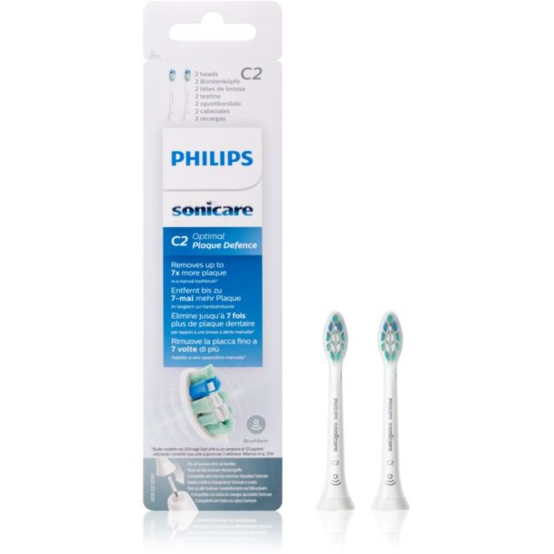 Philips Sonicare Optimal Plaque Defense Standard HX9022/10 резервни глави за четка за зъби 2 бр.