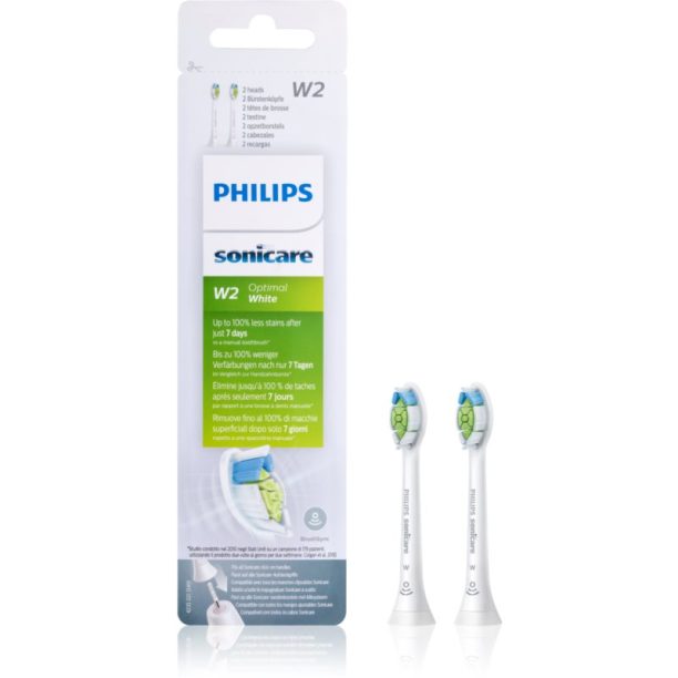 Philips Sonicare Optimal White Standard HX6062/10 резервни глави за четка за зъби White 2 бр. на ниска цена