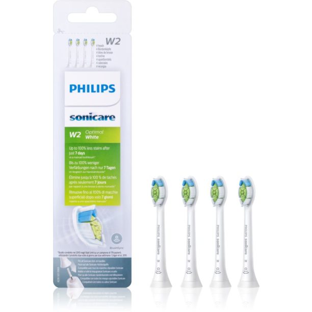 Philips Sonicare Optimal White Standard HX6064/10 резервни глави за четка за зъби HX6064/10 4 бр. на ниска цена