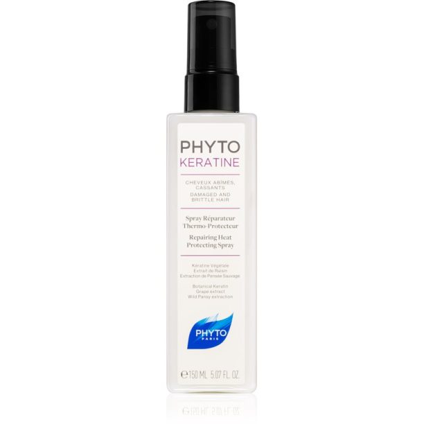 Phyto Keratine Repairing Heat Protecting Spray възстановяващ спрей за топлинно третиране на косата 150 мл.