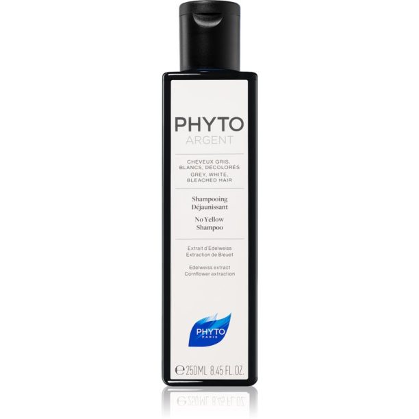 Phyto Phytargent No Yellow Shampoo шампоан за сива коса 250 мл.