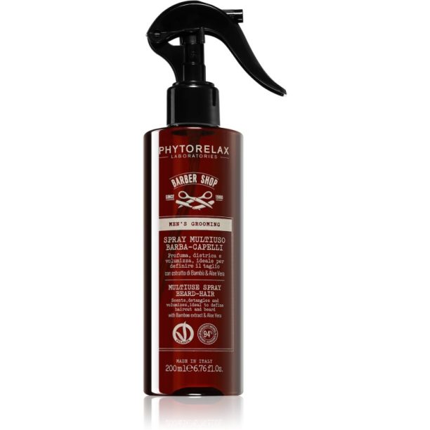 Phytorelax Laboratories Men's Grooming Barber Shop балсам за коса и брада в спрей 200 мл.