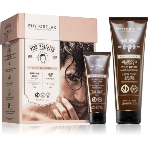 Phytorelax Laboratories Men's Grooming Viso Perfetto подаръчен комплект (за мъже)