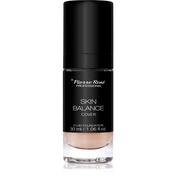 Pierre René Skin Balance Cover водоустойчив течен фон дьо тен цвят 24 Beige 30 мл.