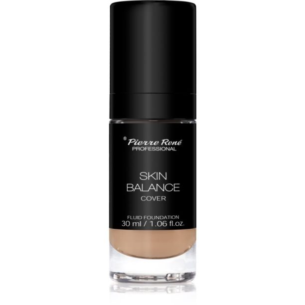 Pierre René Skin Balance Cover водоустойчив течен фон дьо тен цвят 26 Bronze 30 мл.