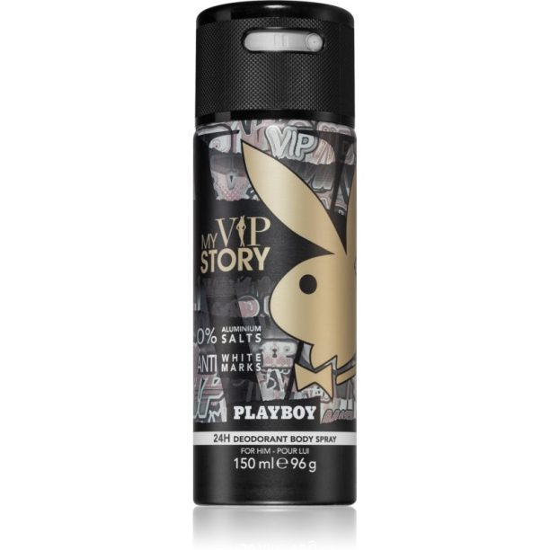 Playboy My VIP Story дезодорант за мъже 150 мл.