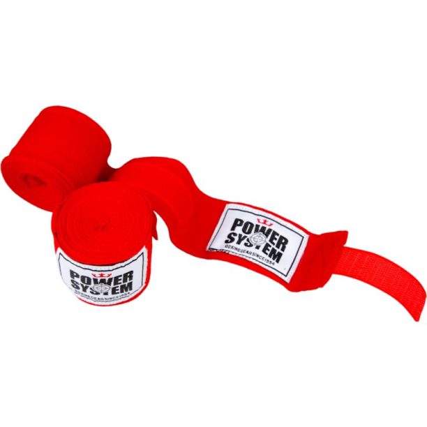 Power System Boxing Wraps боксьорски бандаж боя Red 1 бр.