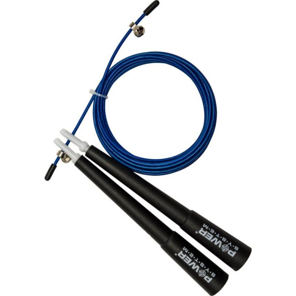 Power System Crossfit Jump Rope въже за скачане боя Blue 1 бр.