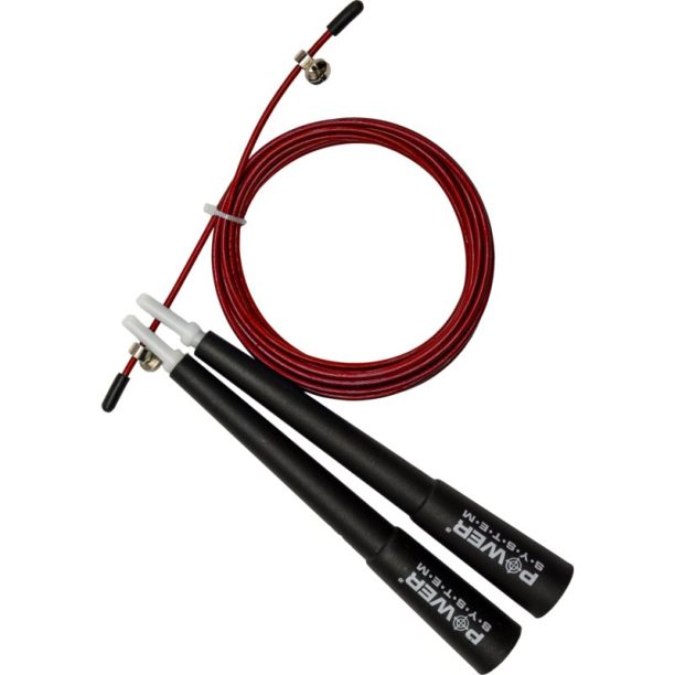 Power System Crossfit Jump Rope въже за скачане боя Red 1 бр.