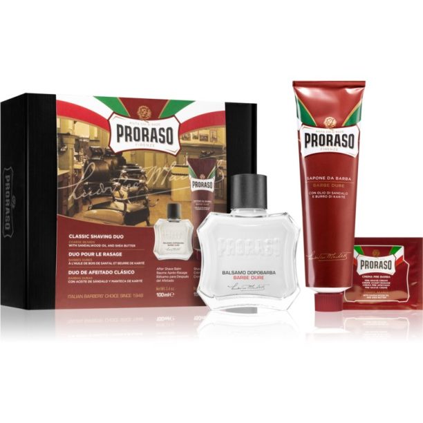 Proraso Set Classic Shaving подаръчен комплект Nourishing за мъже