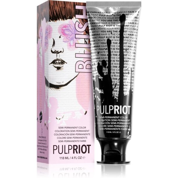 Pulp Riot Semi-Permanent Color полу-перманента боя за коса Blush 118 мл.