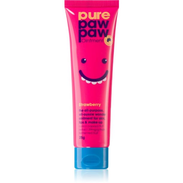 Pure Paw Paw Strawberry балсам за устни и сухи места 25 гр. на ниска цена