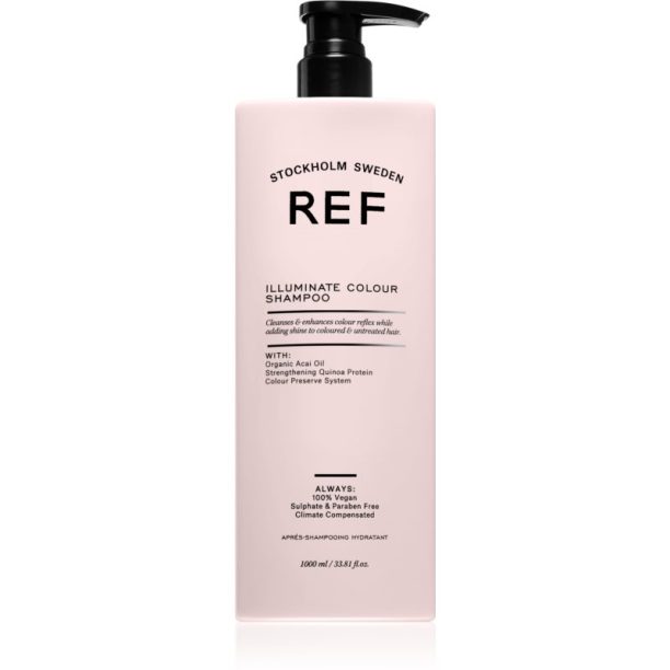 REF Illuminate Colour Shampoo хидратиращ шампоан за боядисана коса 1000 мл.