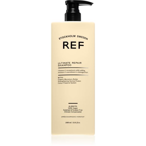 REF Ultimate Repair Shampoo дълбоко регенериращ шампоан 1000 мл.