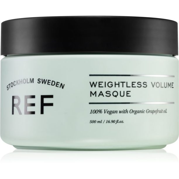 REF Weightless Volume Masque дълбоко хидратираща маска за блясък и мекота на косата 500 мл.