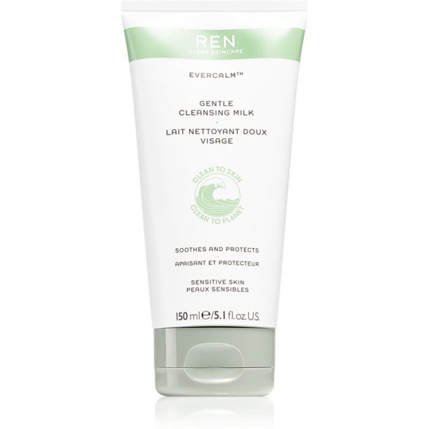 REN Evercalm Gentle Cleansing Milk нежно почистващо мляко с хидратиращ ефект 150 мл.