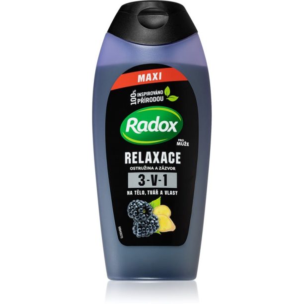 Radox Men Feel Wild душ гел за лице