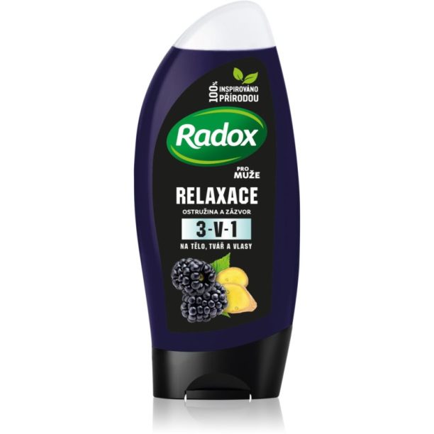 Radox Men Feel Wild душ гел за лице