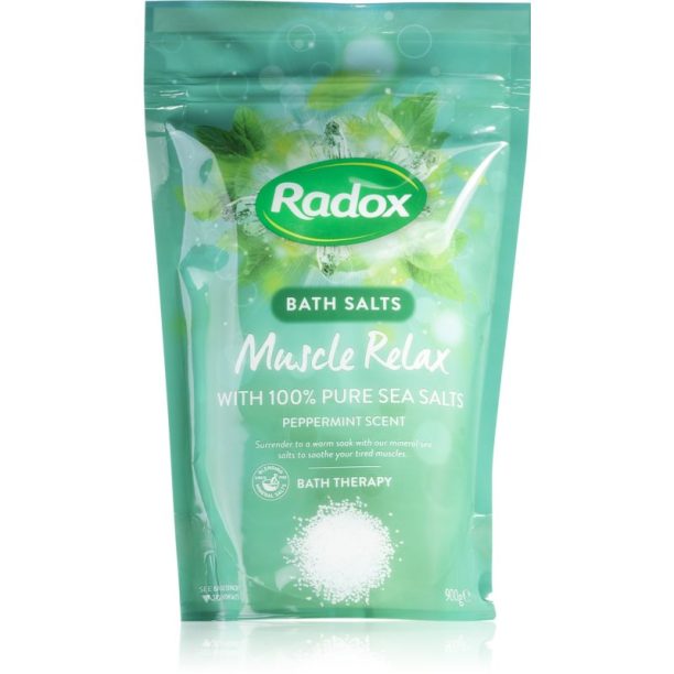 Radox Muscle Relax сол за релаксираща вана 900 гр.