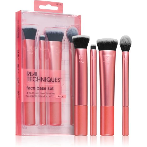 Real Techniques Original Collection Face комплект четки за перфектен външен вид 4 бр.