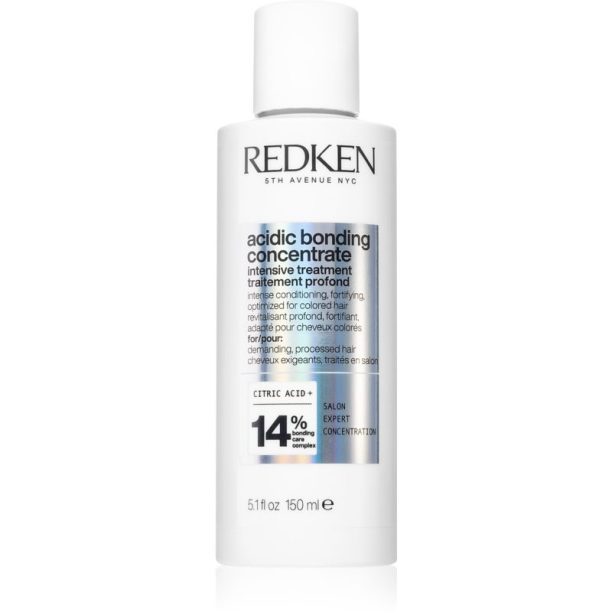 Redken Acidic Bonding Concentrate грижа за използване преди нанасянето на шампоан за увредена коса 150 мл. на ниска цена