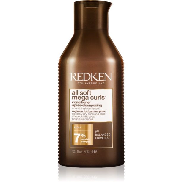 Redken All Soft Mega Curls балсам за чуплива и къдрава коса 300 мл. на ниска цена