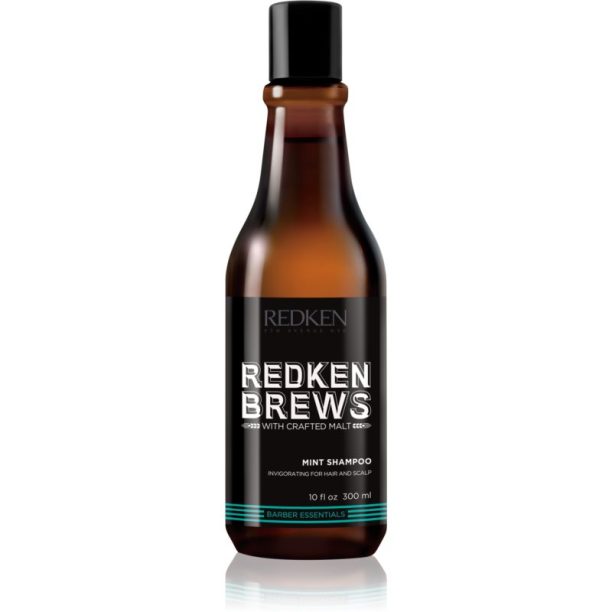 Redken Brews енергизиращ метолен шампоан за коса и скалп 300 мл. на ниска цена