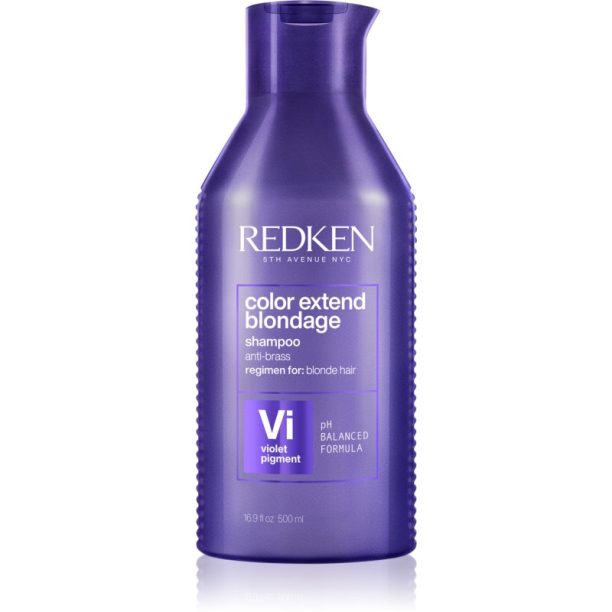 Redken Color Extend Blondage лилав шампоан неутрализиращ жълтеникавите оттенъци 500 мл.