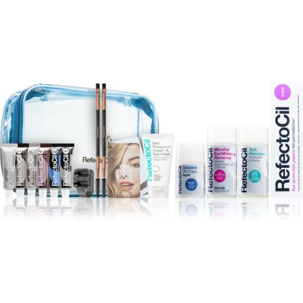 RefectoCil Starter Kit Basic Colours комплект декоративна козметика  (за мигли и вежди) за професионална употреба